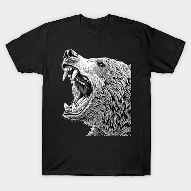 Grizzly Bear Rehabilitation T-Shirt by BoazBerendse insect